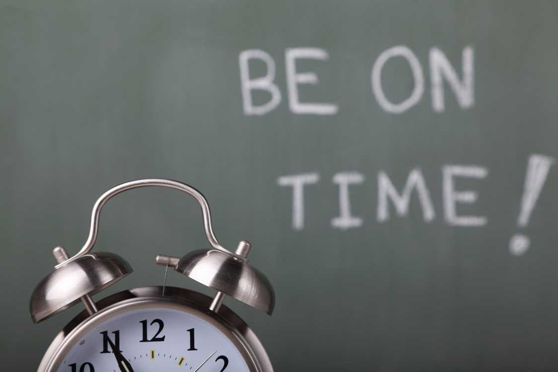 Be on Time!